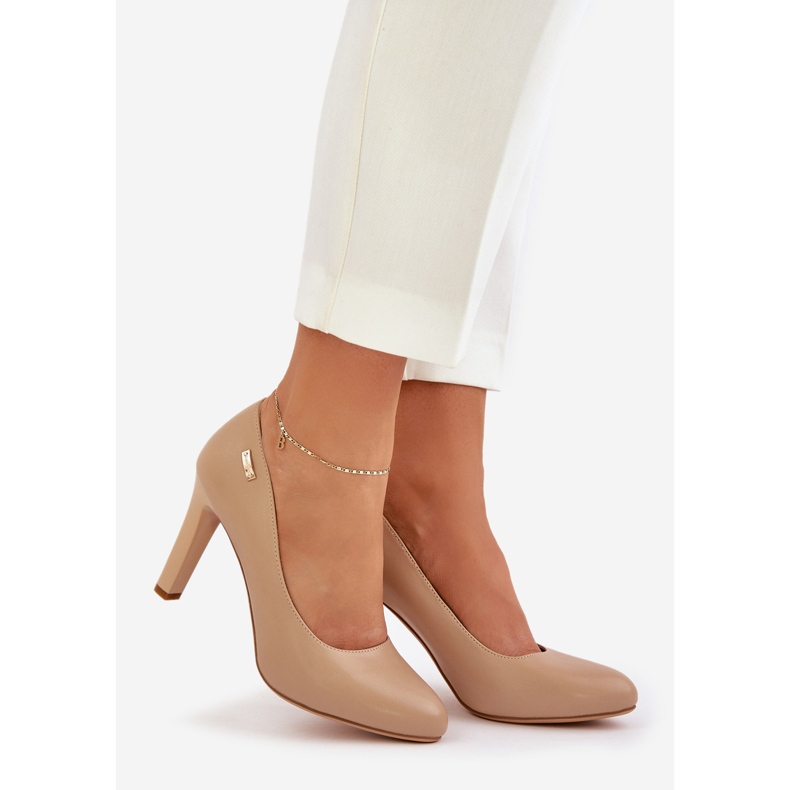 Pumps pour femmes sur le poste de sergio Leone Coffe Campbell brun 1