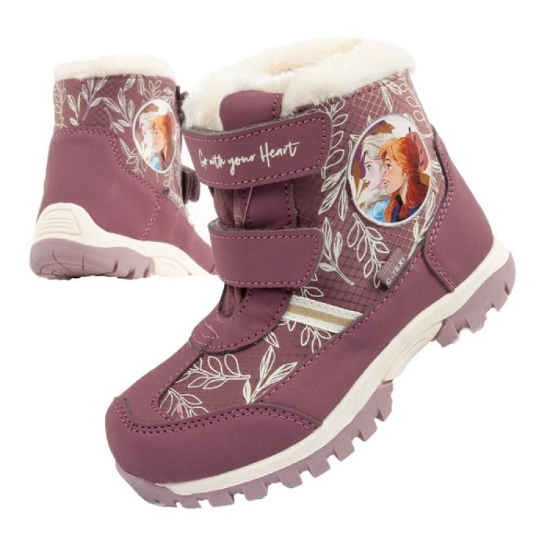 Chaussures, bottes de neige Cerda FZ011737 rose violet 1