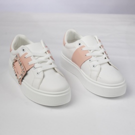 Baskets roses Mirelle pour femmes 1