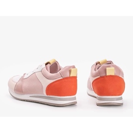 D/GMR Baskets en similicuir roses Elaine 5
