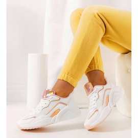 D/GMR Baskets blanches holographiques Ingram 2