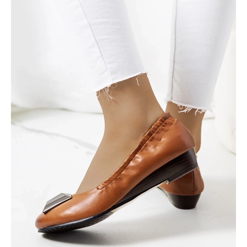 D/GMR ballerines brunes Sofia 2