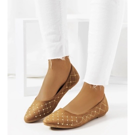 D/GMR Ballerines camel femme Kaila brun 3