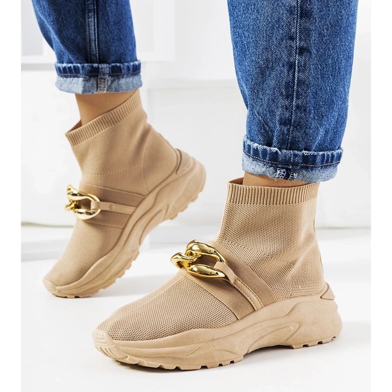 D/GMR Baskets montantes marron Martin's brun 2