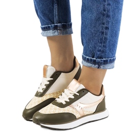 D/GMR Baskets Chiara femme vertes 2
