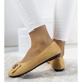 D/GMR Ballerines beiges à boucle Ribero 2