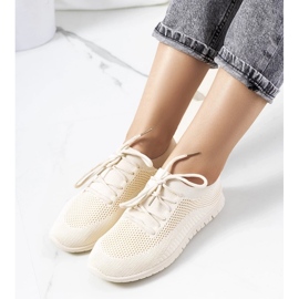 D/GMR Baskets de sport beiges Bertens 1 D/GMR Baskets de sport beiges Bertens 1