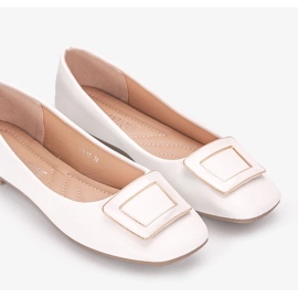 D/GMR Ballerines blanches Purvis 1