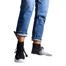 D/GMR Chaussettes noires de Frahm le noir 2