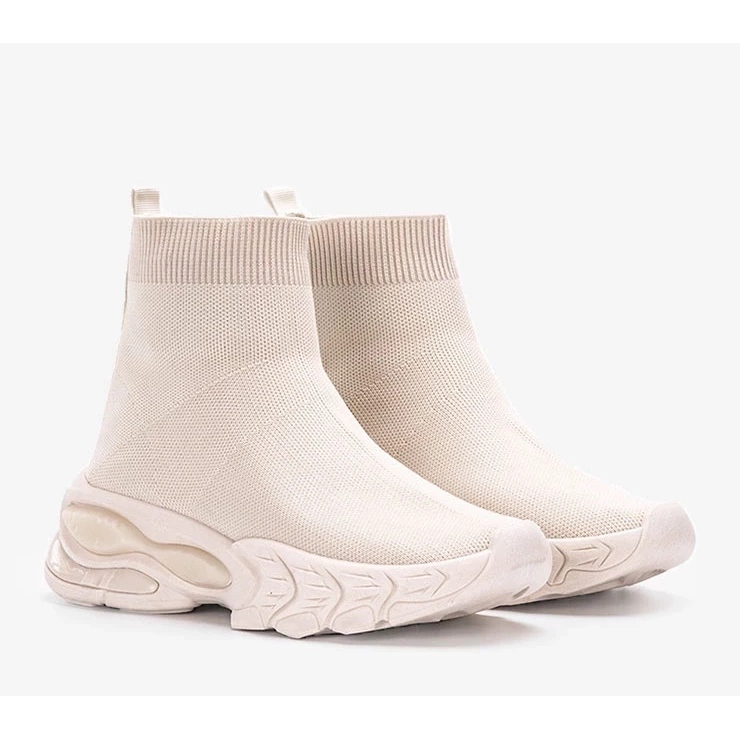 D/GMR Baskets cheville Woodson beiges 1 D/GMR Baskets cheville Woodson beiges 1