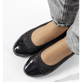 D/GMR Ballerines noires Mercer le noir 1