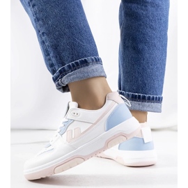 D/GMR Baskets blanches femme Arsan 3