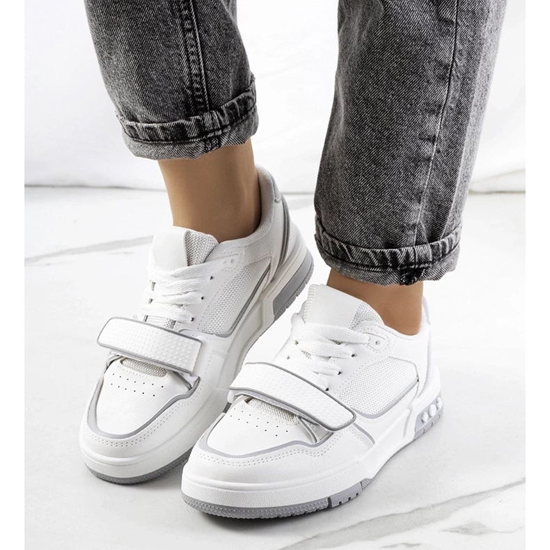 D/GMR Baskets grises Kadie femme 1 D/GMR Baskets grises Kadie femme 1