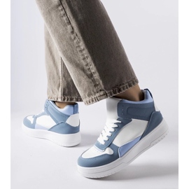 D/GMR Baskets montantes Adite bleues 2 D/GMR Baskets montantes Adite bleues 2