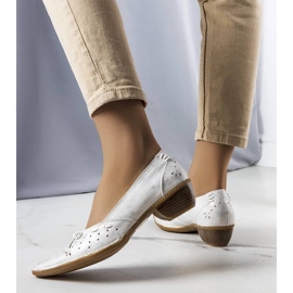 D/GMR Ballerines blanches Glazko 3