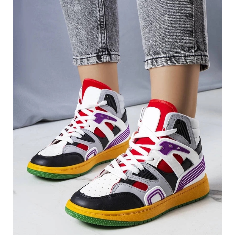 D/GMR Bottines noires de Marjorie gris 1