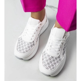 D/GMR Baskets blanches monogrammées Margie 3