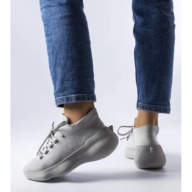 D/GMR Baskets grises en textile de Lavallée 2 D/GMR Baskets grises en textile de Lavallée 2