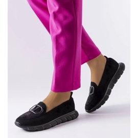 D/GMR Baskets à enfiler noires Vincez 1