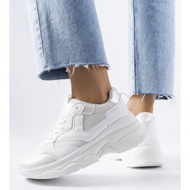 D/GMR Baskets blanches pour femmes de Séguin 2