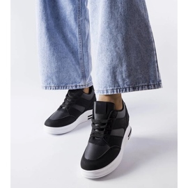 D/GMR Baskets compensées noires CinqMars le noir 1