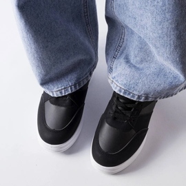 D/GMR Baskets compensées noires CinqMars le noir 2