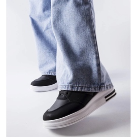 D/GMR Baskets compensées noires CinqMars le noir 3