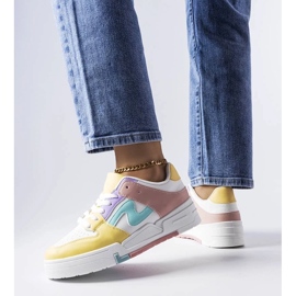 D/GMR Chaussures roses et jaunes avec une semelle plus épaisse de Harter 2