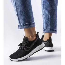 D/GMR Baskets en textile noir McKeylor 3