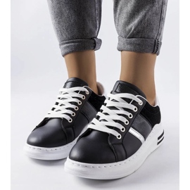 D/GMR Baskets noires avec empiècements Deans 3