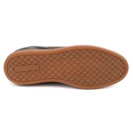 Olivier Chaussures en cuir masculin Modèle décontracté 313gt brun foncé 6