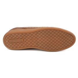 Olivier Chaussures en cuir masculin Modèle décontracté 313GT Camel brun 5