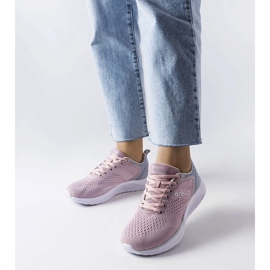 D/GMR Baskets de sport roses de Nairene 1 D/GMR Baskets de sport roses de Nairene 1