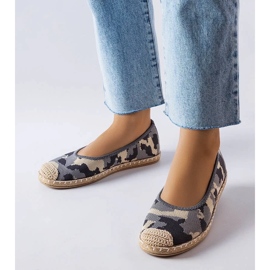 D/GMR Espadrilles à enfiler grises de Benedum 1