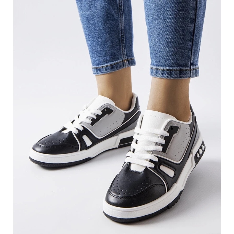 D/GMR Baskets de sport noires Willson le noir 1 D/GMR Baskets de sport noires Willson le noir 1