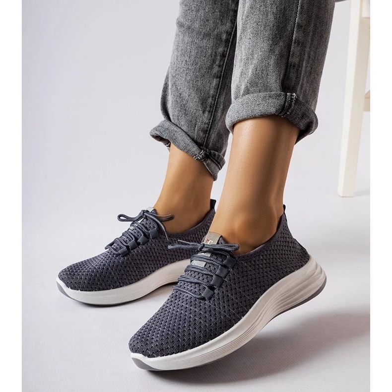 D/GMR Baskets en tissu gris de Tommaso 2