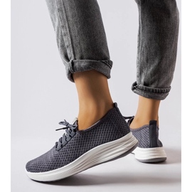 D/GMR Baskets en tissu gris de Tommaso 3