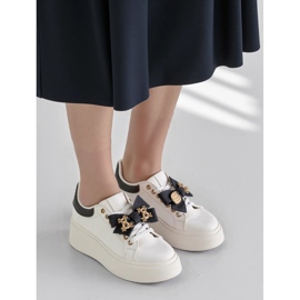 Les baskets pour femmes charment noir 1