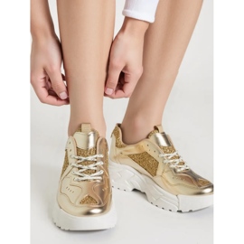 Sneakers pour femmes Lumina Gold d'or 1