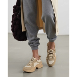 Sneakers pour femmes Solara Khaki beige 1
