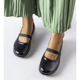D/GMR Ballerines Oakland noires le noir 2