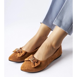 D/GMR Ballerines marron à bout pointu Jetté brun 1