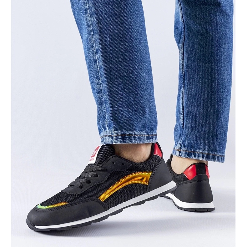 D/GMR Baskets de sport Cavior noires le noir 2