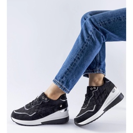 D/GMR Baskets compensées Pisignano noires le noir 3