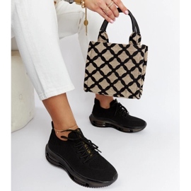 D/GMR Baskets plateforme noires Goe JJ2N4080 2