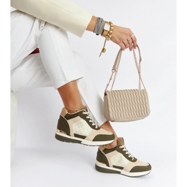 D/GMR Baskets compensées Chestnut vertes 3