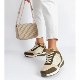 D/GMR Baskets compensées Chestnut vertes 4