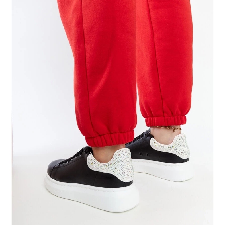 D/GMR Baskets noires sur la plate-forme Goe JJ2N4052 le noir 2