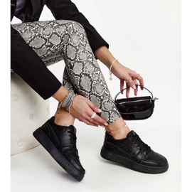 D/GMR Baskets à plateforme Mentha noires le noir 1