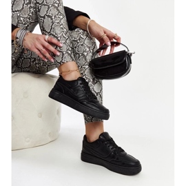 D/GMR Baskets à plateforme Mentha noires le noir 2